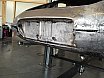 Der alte Kofferraumboden wird herausgetrennt... - Jaguar E-Type  3,8 ltr. Serie 1 FHC Baujahr 1964