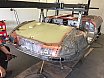 ...und die neuen Reparaturbleche eingepasst - Jaguar E-Type  3,8 ltr. Serie 1 FHC Baujahr 1964